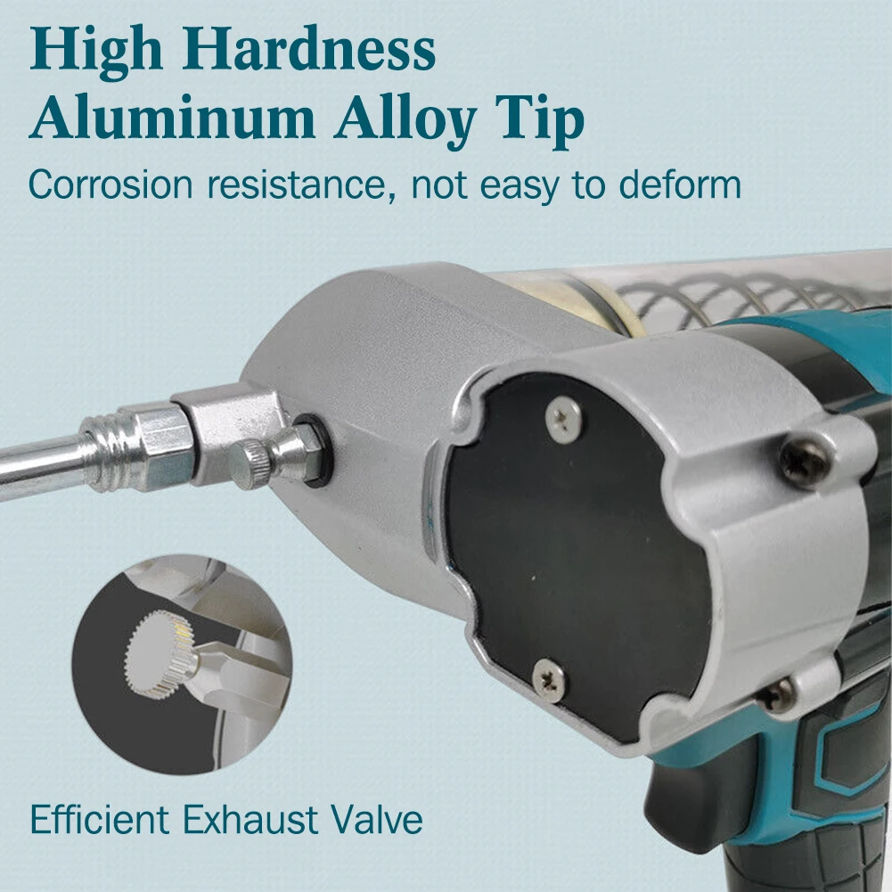 Imagem -03 - Brushless Electric Grease Gun Makita 18v Bateria Bateria Não Incluída 620cc Capacidade 5000-9000psi