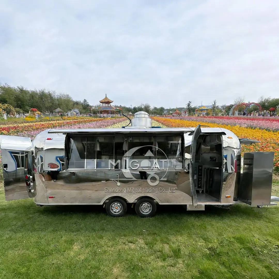 

Многофункциональный коммерческий мобильный кухонный фургон-прицеп для кейтеринга на открытом воздухе, для рынков и музыкальных фестивалей