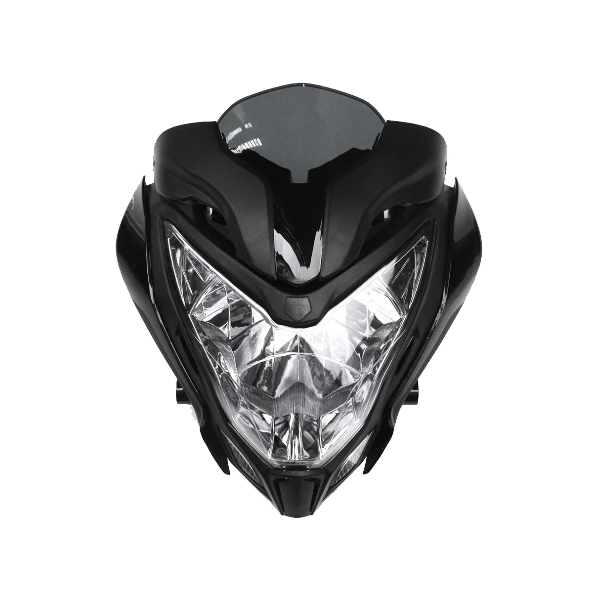 Black Motorcycle Headlight Assembly Motorcycle Headlight Headlight Assembly for BAJAJ PULSAR 150 200