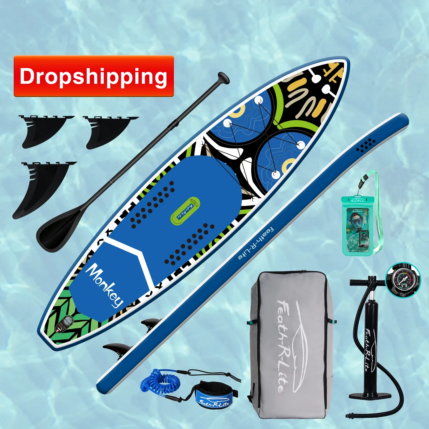 

A Complete Set of Accessories for Inflatable Surfboards, Standing Up, and Water Sports Belts Sup Bord доска Kayak