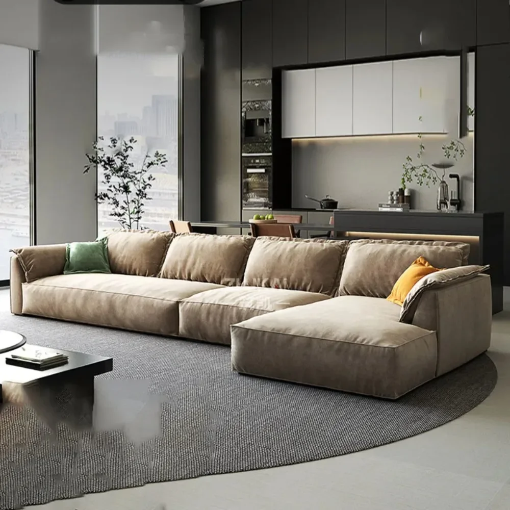 Skandynawska Sofa Modułowa Salon Nowoczesny Design Europejska Pufy Sofa Do Salonu 3-osobowa Kreatywna Fotel Muebles Hogar Meble Domowe