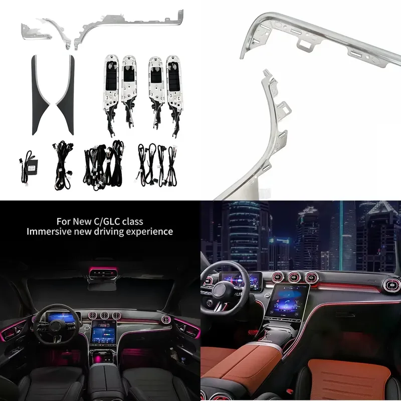 high quality Car Light Strips Auto Interior Atmosphere Lamp Symphony Car Interior X254 Ambient Light for Mercedes Benz New