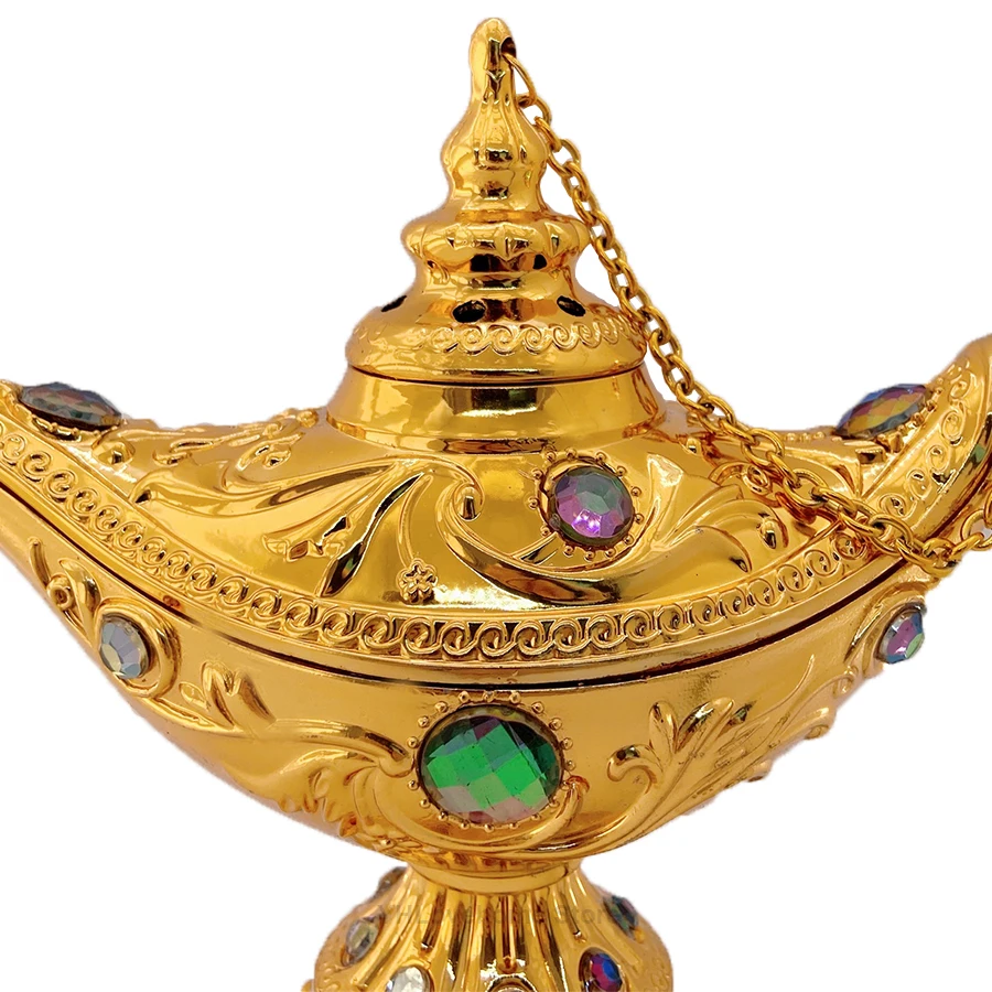 220V Electric Incense Burners Metal  Arabian Sandalwood Bakhoor Censer Middle East Plug-in  Incensory Stove for Home Ornaments