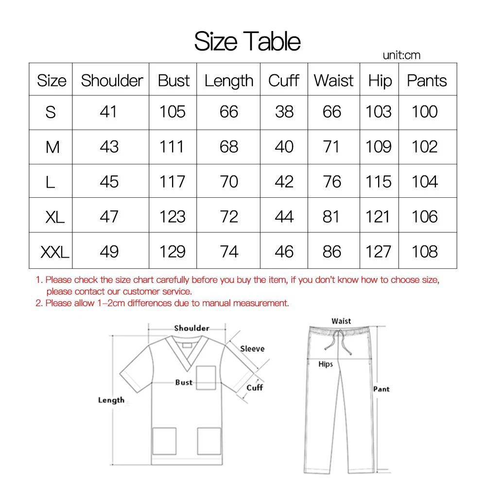Ensemble de gommage d'infirmière à manches courtes et col en v, uniforme médical pour femmes, uniforme de chirurgie, vêtements de travail pour médecins, vêtements de travail dentaires, costume de beauté, été