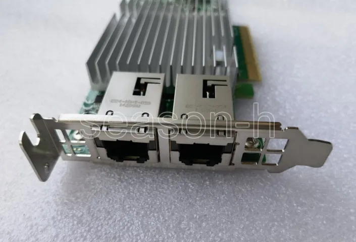 Supermicro AOC-STG-i2T REV 2.0 デュアル ポート 10GBASE-T RJ45 用ネットワーク カード