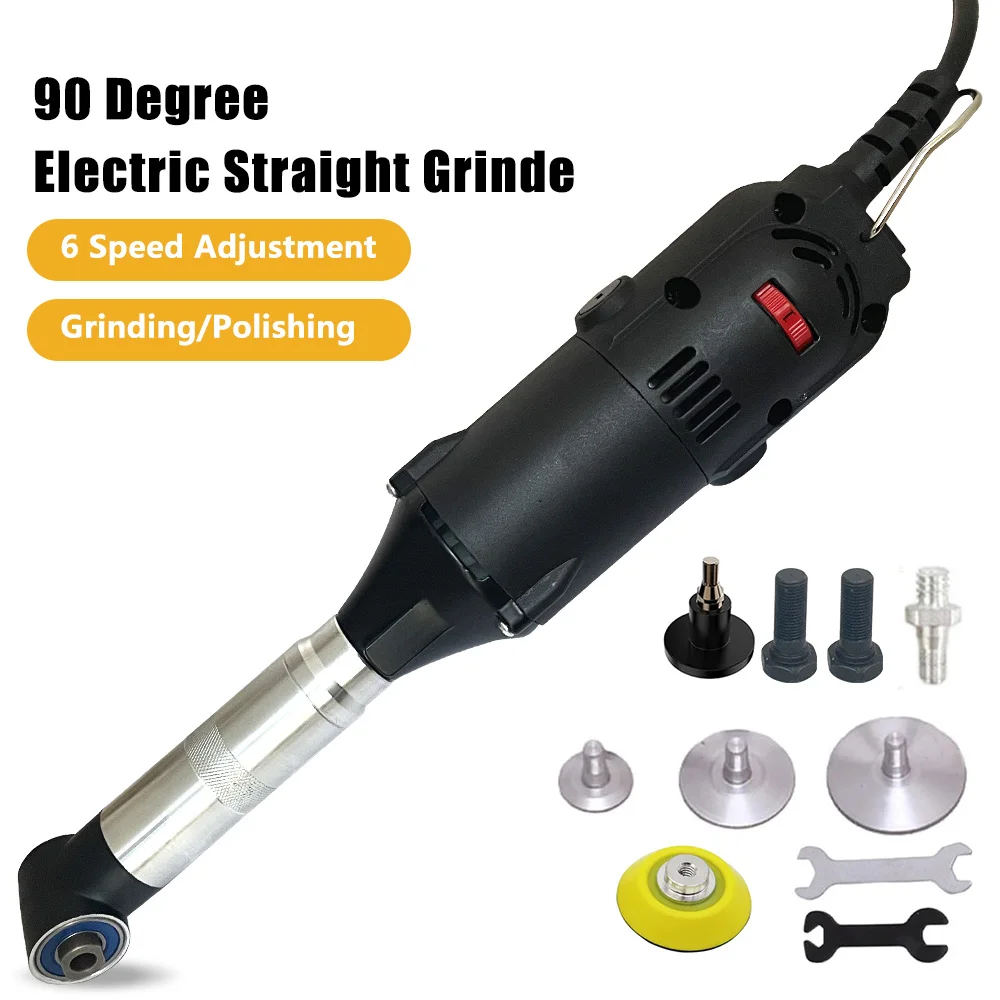 Electric Ceramic Tile Beauty Sewing Tool 6 Variable Speeds Multifunctional Electric Straight Grinder Polishing Cutting 110V/220V
