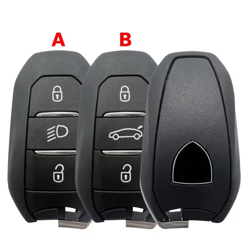 Keyecu original 9842119480 nova cabeça de leão chave inteligente fob im3a ncf29a1m 433mhz para peugeot 308/308 sw 408 3008 para opel 2022 - 2025