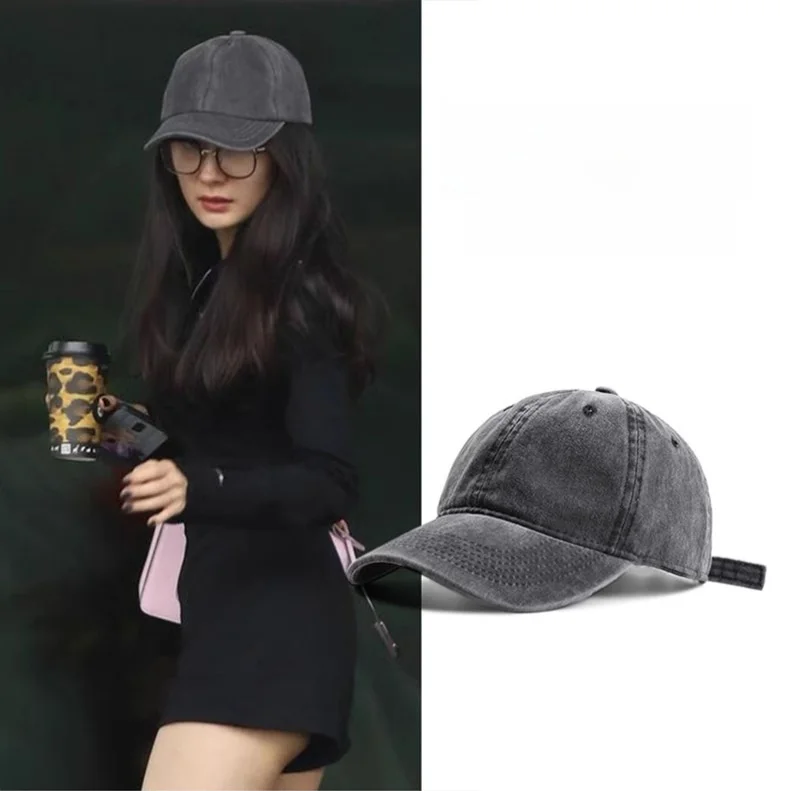 charn-kiond-collaborative-worn-in-washed-unisex-baseball-cap-fashionable-color-duckbill-hat-accessory