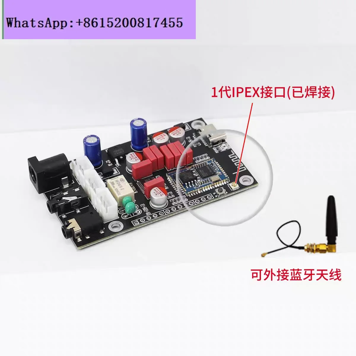 LA02 Qualcomm QCC5125 audiophile Bluetooth 5.1 lossless decoding board APTX LDAC lossless high definition sound quality