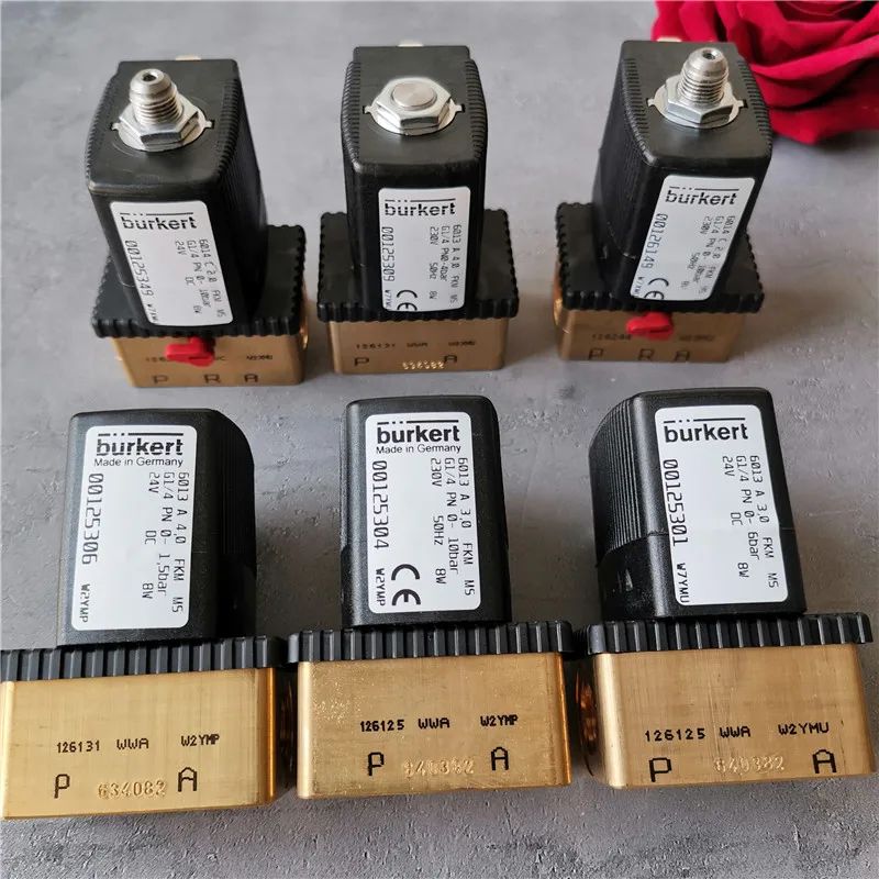 Zawór elektromagnetyczny Burkert 6013 6014 125301 304 306 309 125349 126149