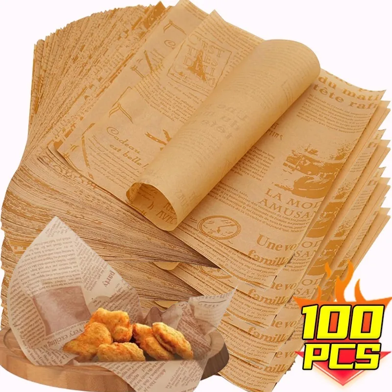 50/100Pcs Oil-Proof…