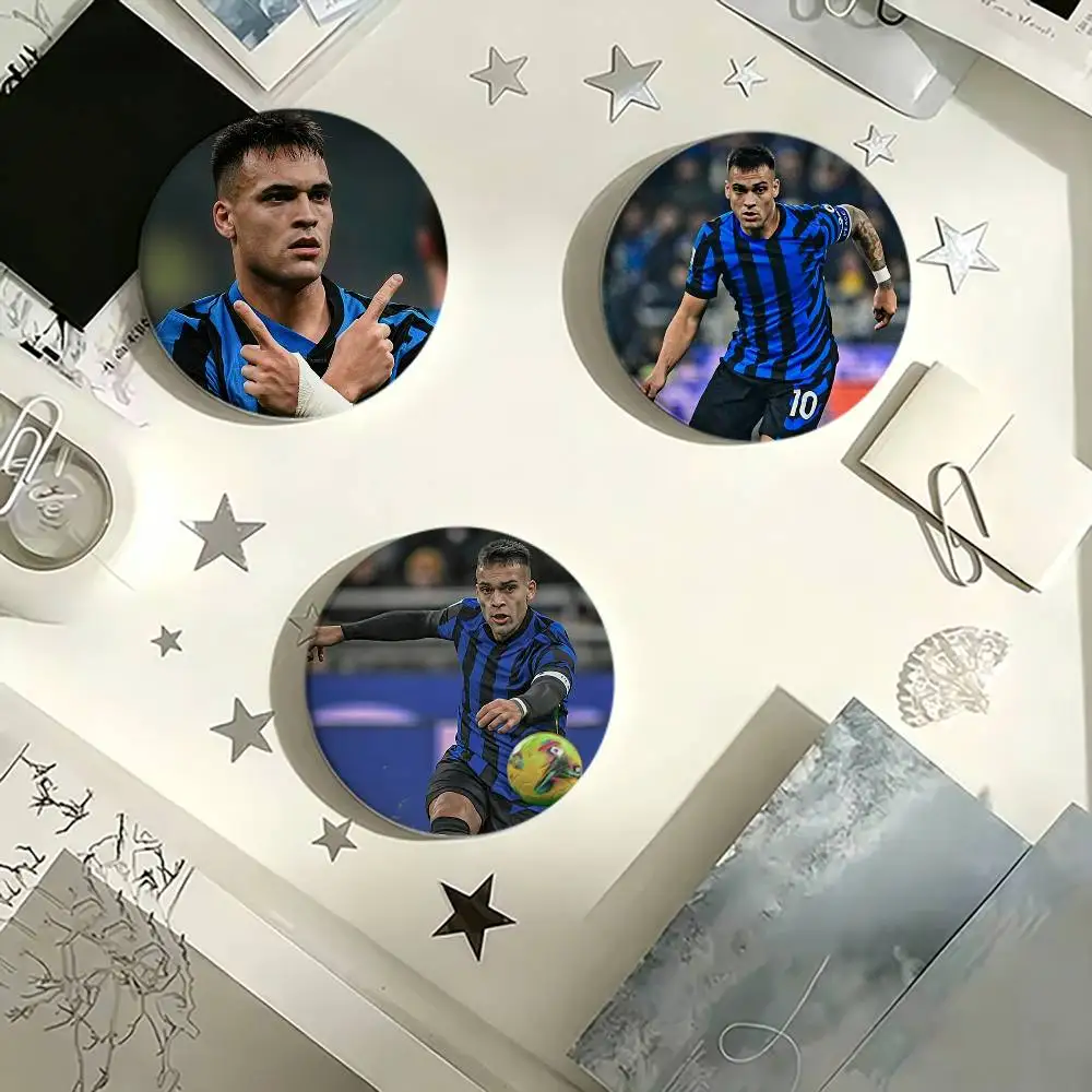 

Fierce L-Lautaro Martinez Badges Creative Tinplate Button PinsBrooch Badge Clothes Backpack
