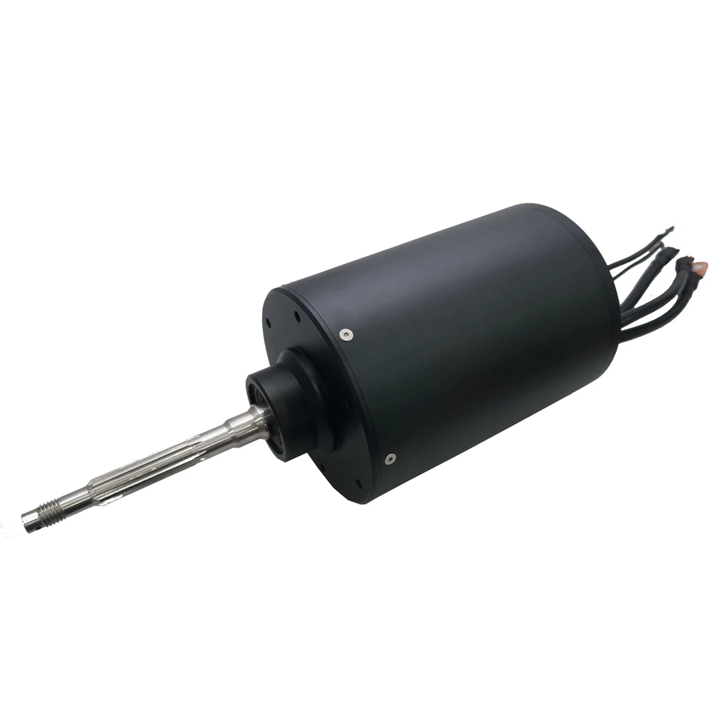 Maytech 45KW محرك قوي 155245 70KV للقوارب الكهربائية بدون مستشعر محرك قوي قوارب التشطيب بالطاقة الشمسية