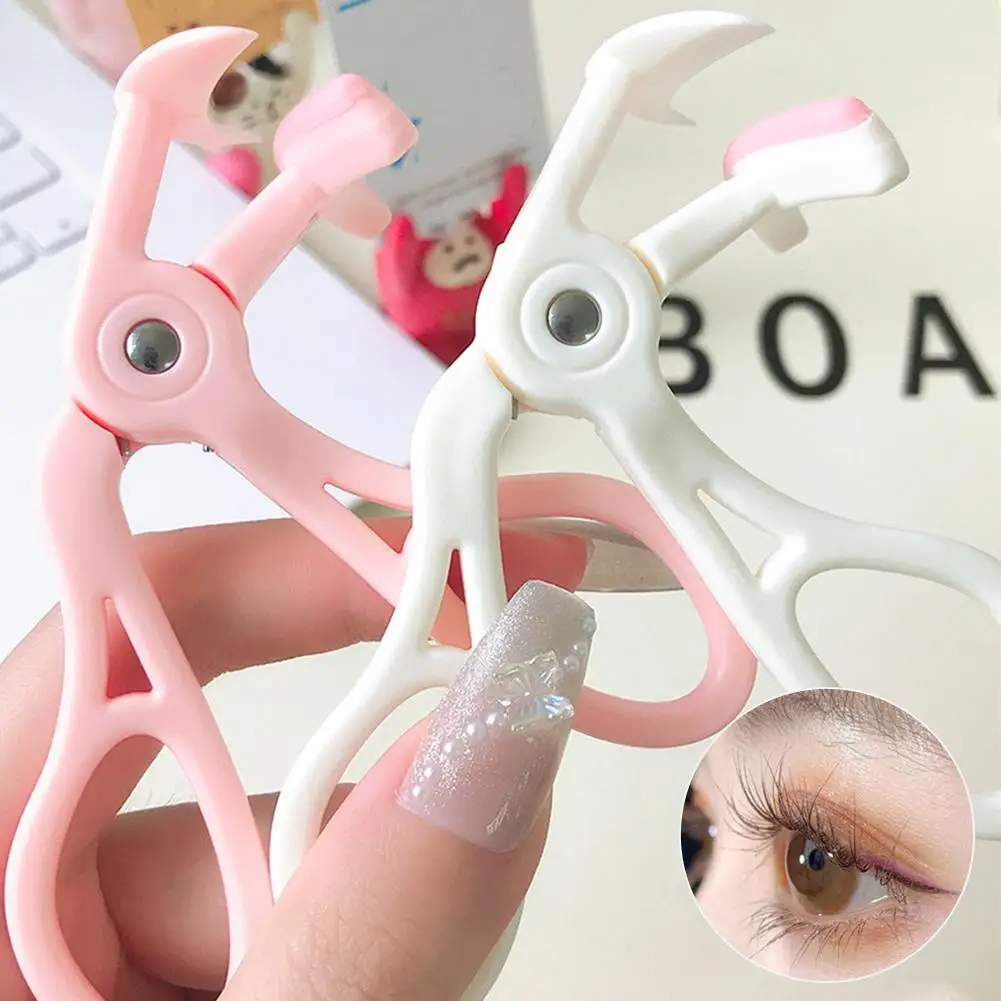 Wide-Angle Partial Eyelash Curler Portable One-Clip Operate Tooth Enlarge Comb To Tool Curler Styling Easy Eyes Lashes Curl K2W8