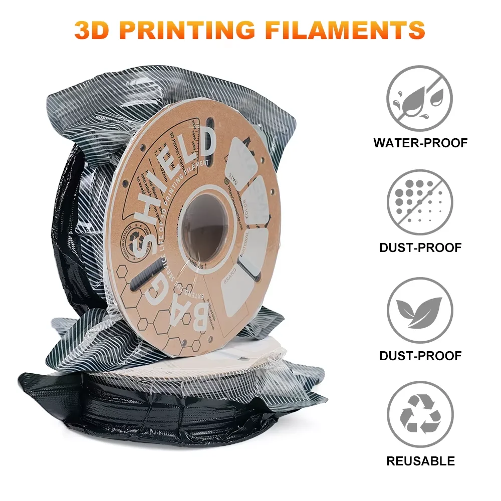 Upgraded 2.0 Filament Vacuum Storage Bag Strong Airtight Seal Humidity Resistant Dry Bag, Prevent PLA·ABS PETG Filament Moisture