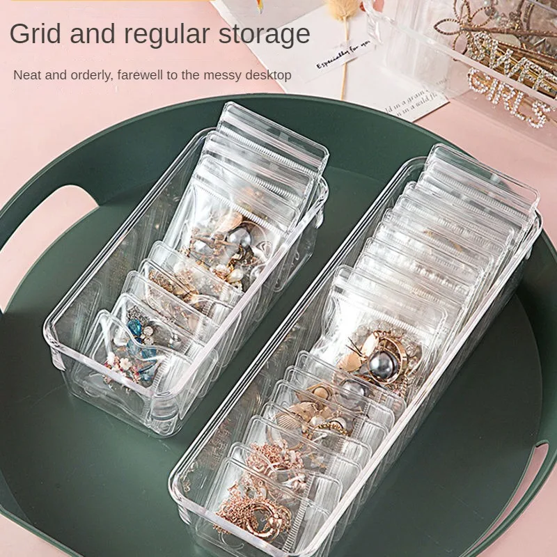 

Jewelry Storage Box Jewelry Storage Box Drawer Compartment Organizer Nail Ornail Decoration Storage Box Multi-purpose Box