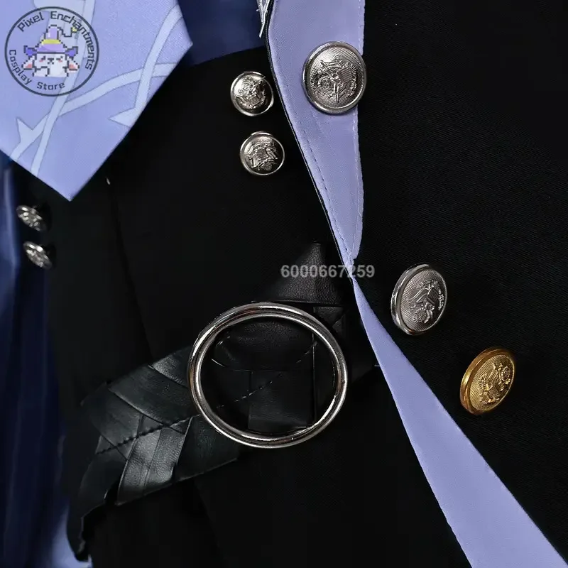 حار لعبة Zenless منطقة صفر هوغو فيلارد تأثيري جديد أنيمي زي لعب الأدوار موضة موحدة شعر مستعار أحذية للرجال النساء هالوين