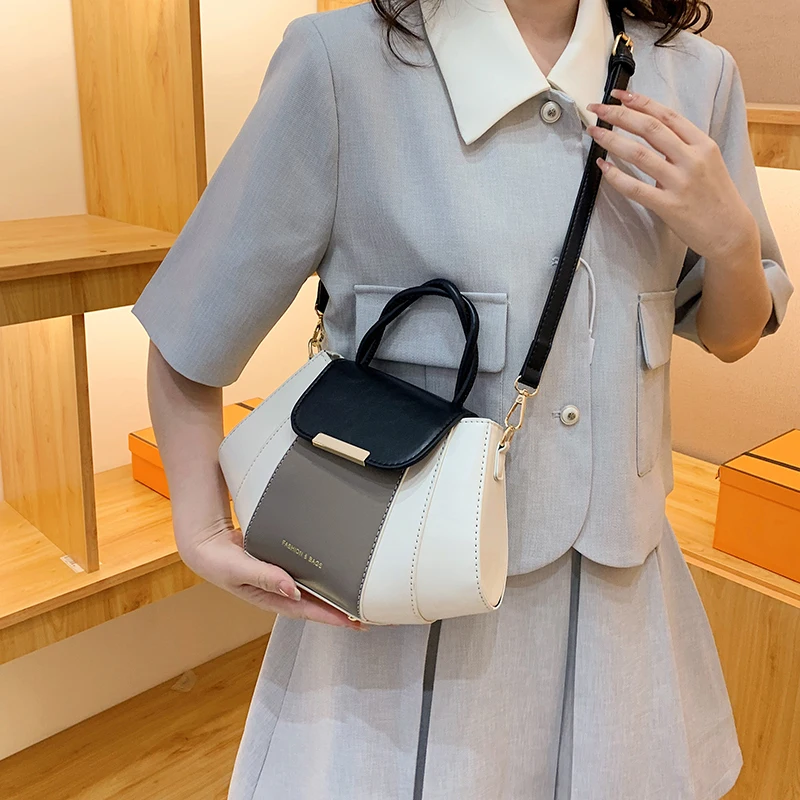 Women Bag Classic Designer PU Leather Quality Crossbody Bag Handle Handbag Fashion Shoulder Messenger Ladies New Trend Flap Bag