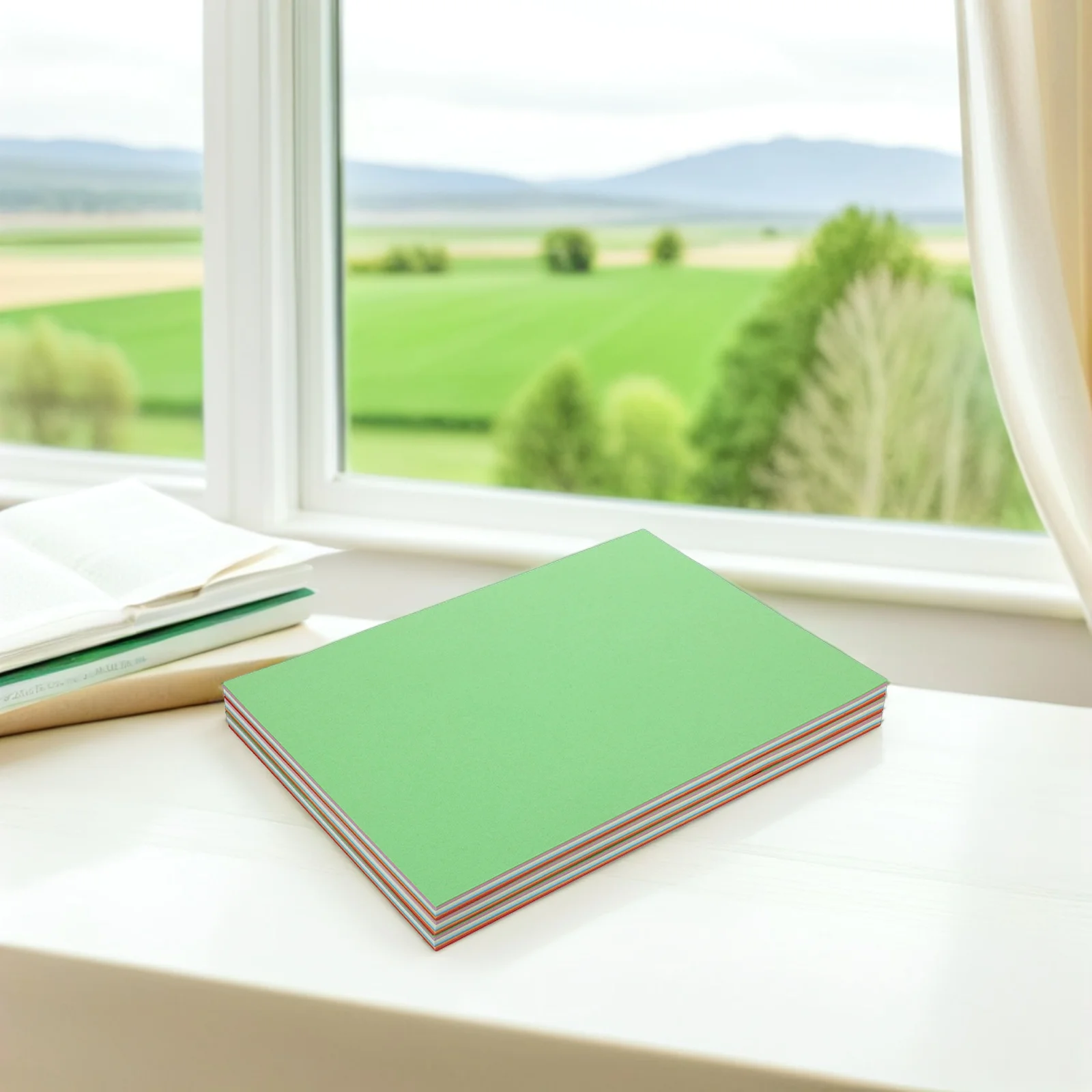 300 قطعة A4 الطباعة الملونة 65 جرام أوراق الحرف لمشاريع مكتب المدرسة متعدد الألوان ورق الطابعة حزمة السائبة السلس تتلاشى مقاومة