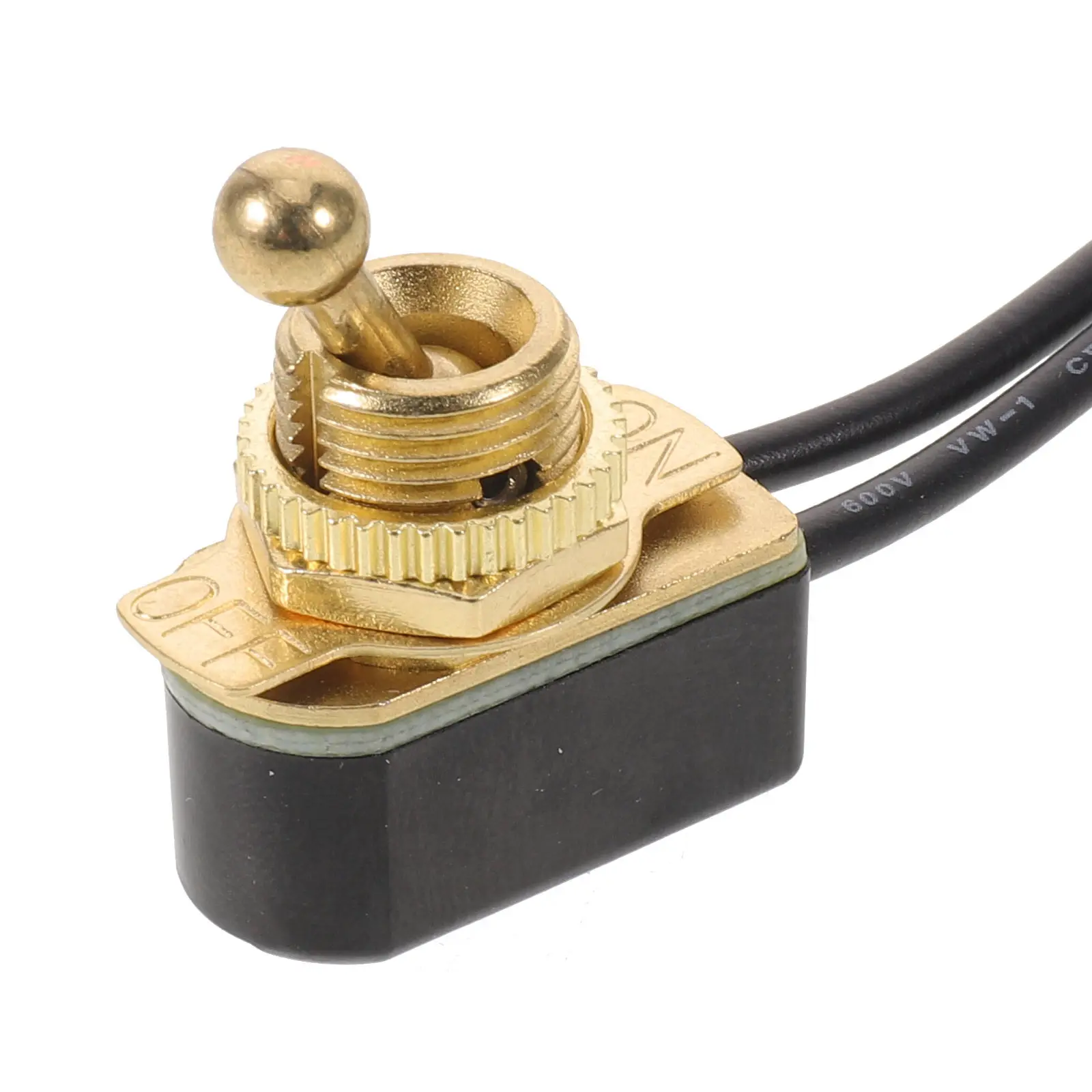 2 Pin Spst Toggle Switch Prewired 18Awg Wire Heavy Duty Mini Metal on Off Control for Car Truck DIY Electrical Projects