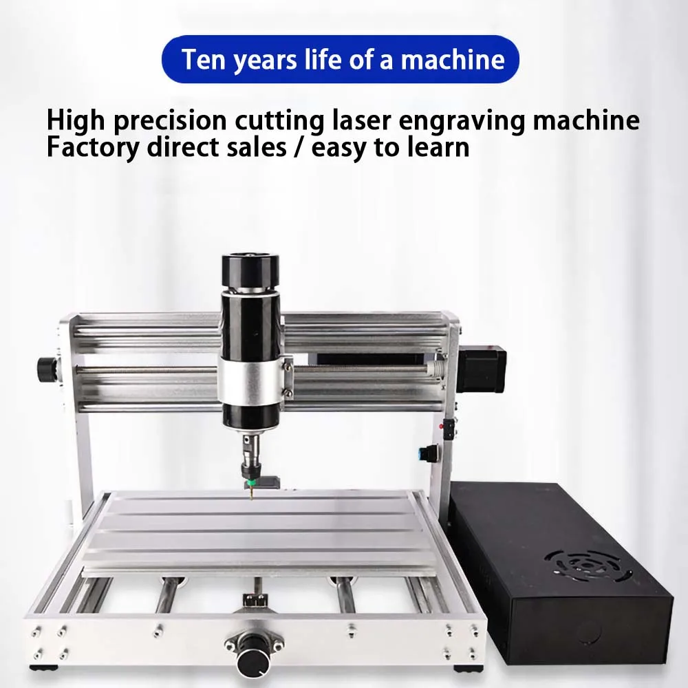 

High-Power 500W Spindle Motor CNC Laser Engraving Machine for Woodworking and Acrylic Cutting 3018plus Mini Metal Carving Making