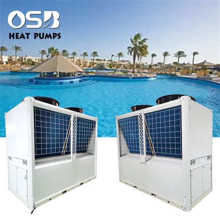 التجارية الصناعية مصدر الهواء مضخة الحرارة آلة حمام السباحة سخان المياه 200kw