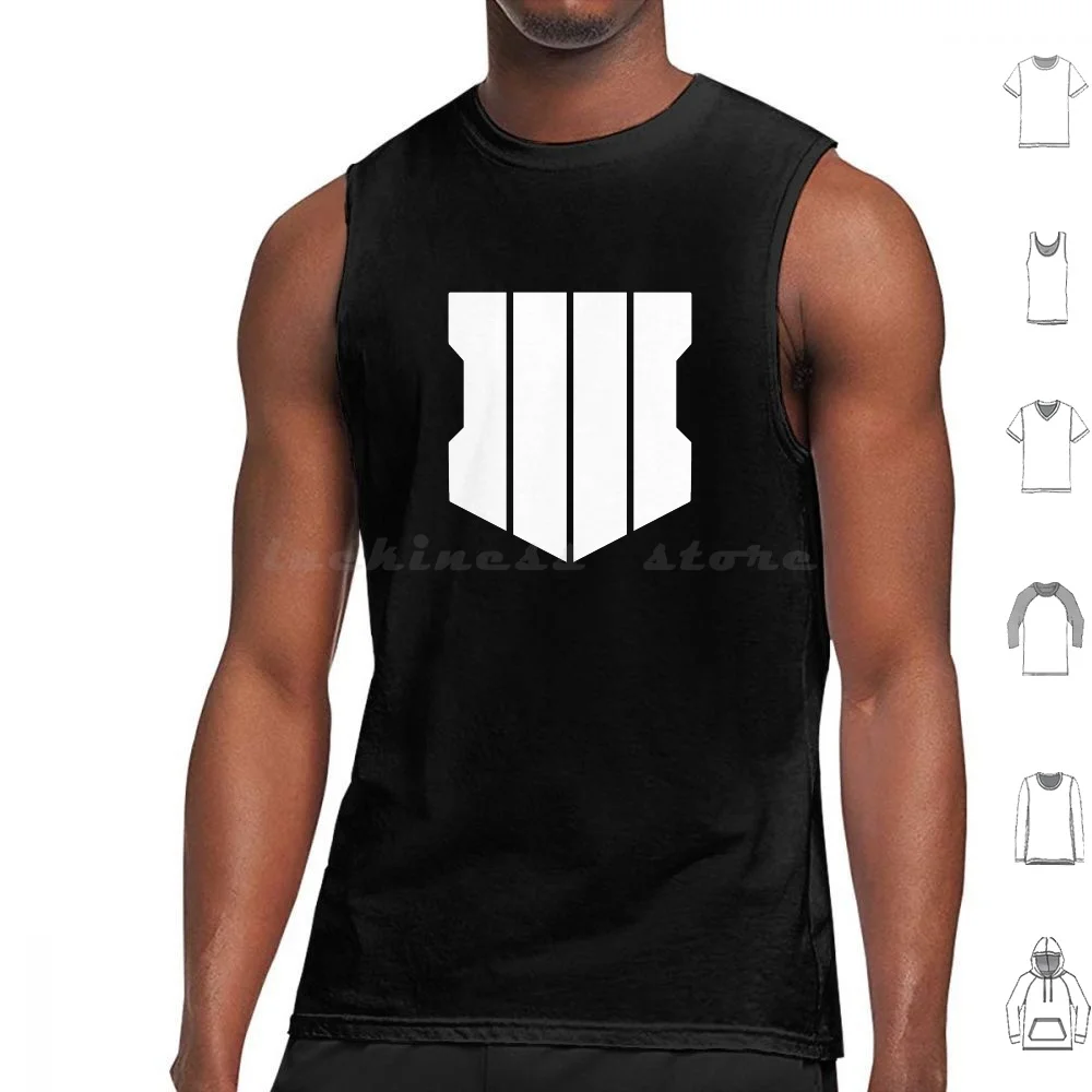 Blackout Tank Tops Print Cotton Blackops4 Black Ops 4 Bo4 Zombies Warfare Ps4 Xb1 Call Duty World War