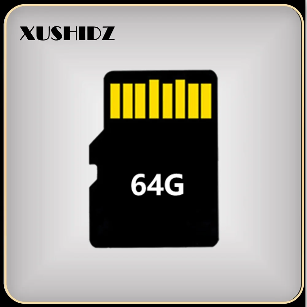 XUSHIDZ 64G Memory Card for Dashcam Dash Camera Car Camera Vehicle Video Class 10