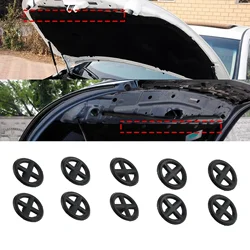 Retenedor de aislamiento de capó de coche, remache de Clip de plástico para Nissan Qashqai J10 Patrol Micra K12 Rogue T32 65832-F5000 65832F5000, 10 unidades