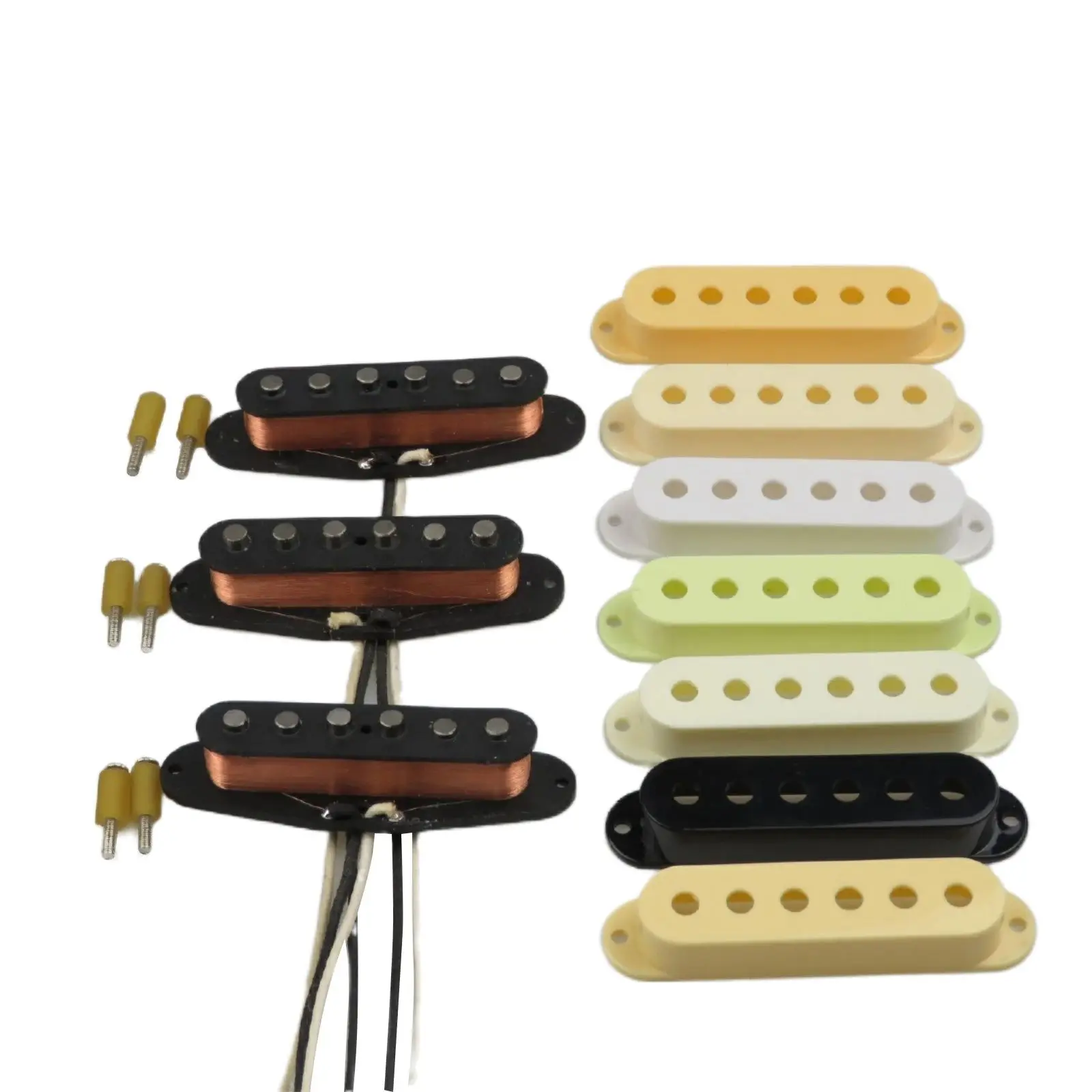 Upgrade Guitar Pickups Single coil Alnico V California '50s Guitar Pickup Set Guitar  Accessories