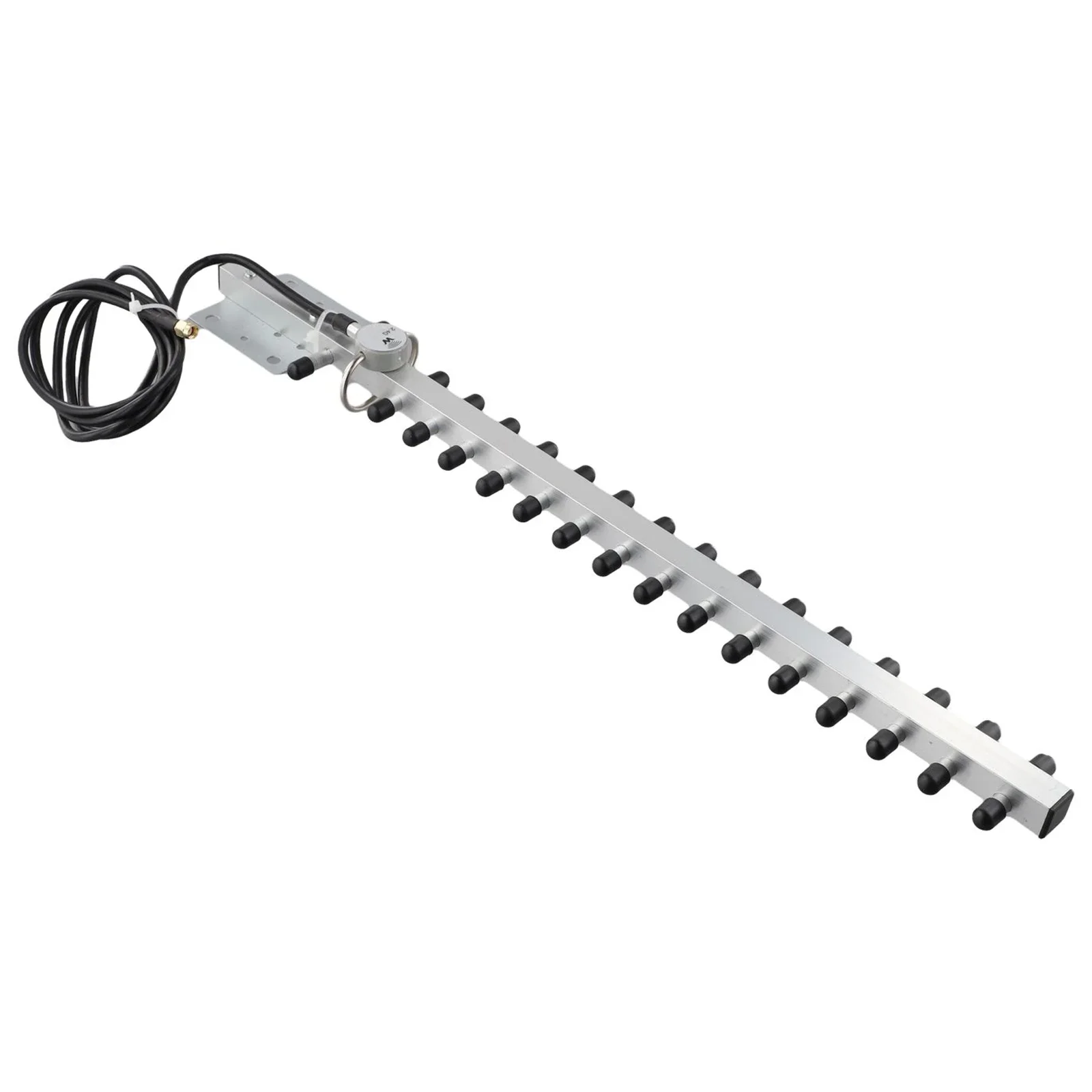 Sturdy And Practical Antenna 150cm Black Compatible With Modems GHz WiFi Antenna Outdoor Directional Signal Silver
