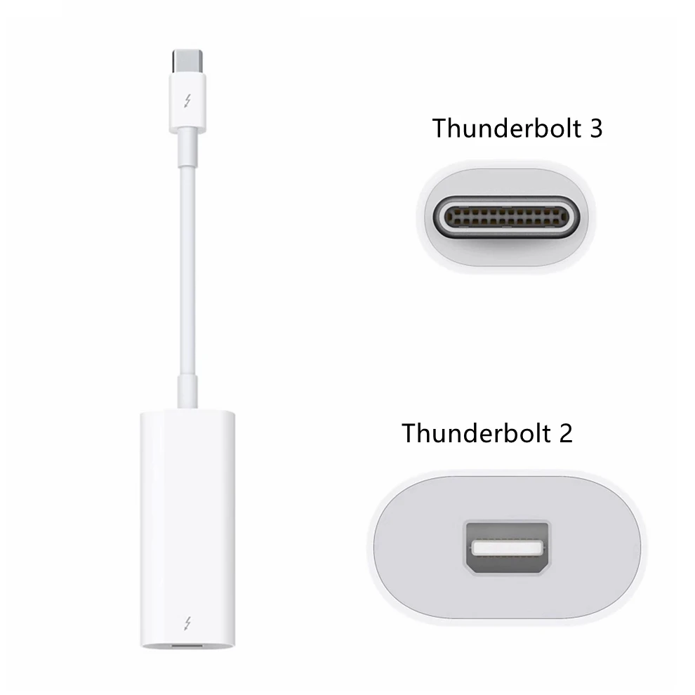 Thunderbolt 2 ถึง FireWire 800 1394B อะแดปเตอร์ Thunderbolt 2 ถึง 3 Ethernet rj45 สําหรับ Mac คอมพิวเตอร์ติดตั้งพอร์ต Thunderbolt