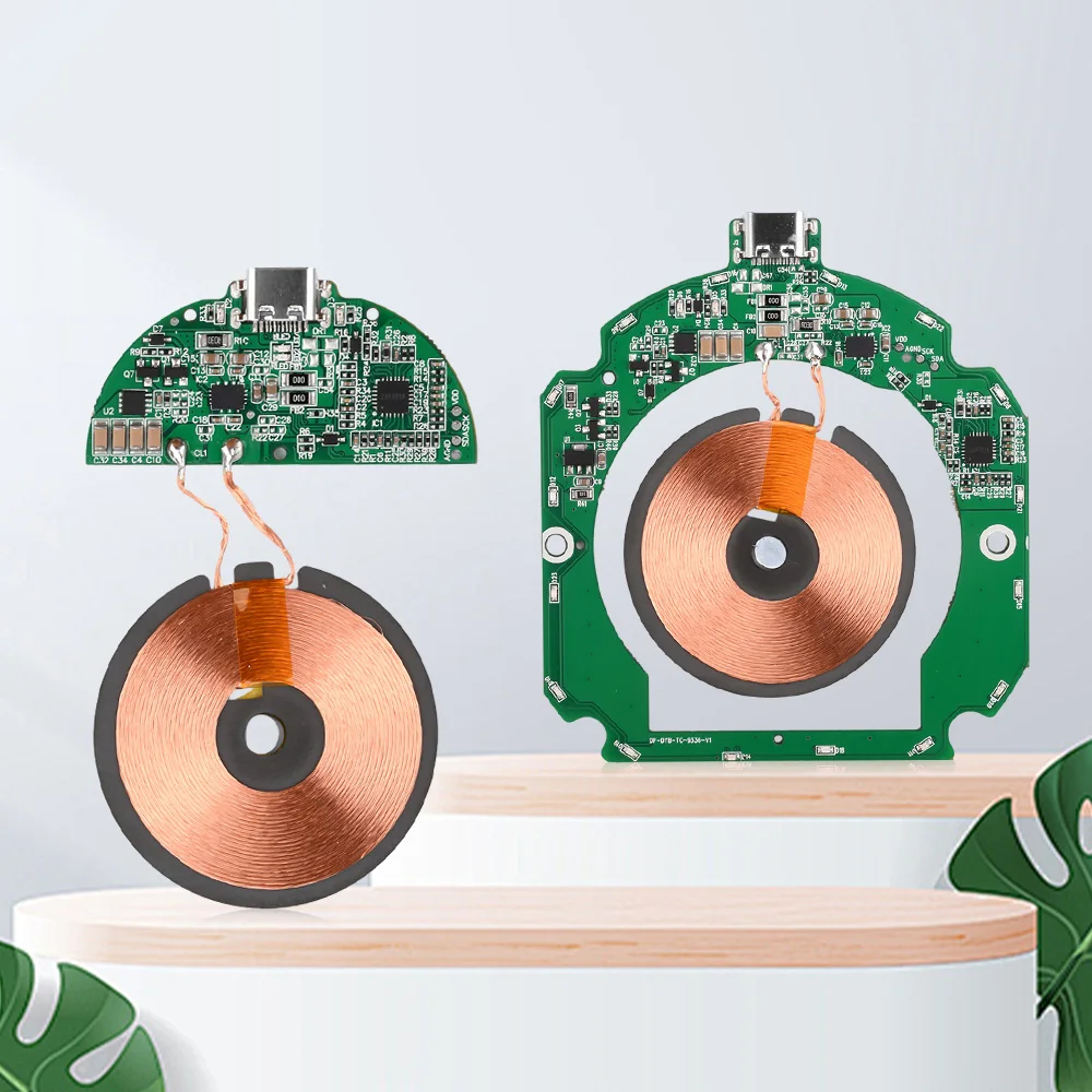 15W Wireless Charging Module Car QI Smart Charging 5W Headset 2.5W Watch Charger Compliant with WPC V1.2.3 Specifications