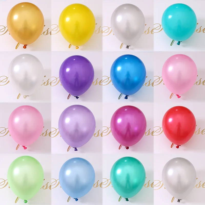 5/10/12inch Latex Pearl Balloon Pink White Pearl Birthday Helium Balloons Wedding Birthday Party Decoration Baby Shower Globos