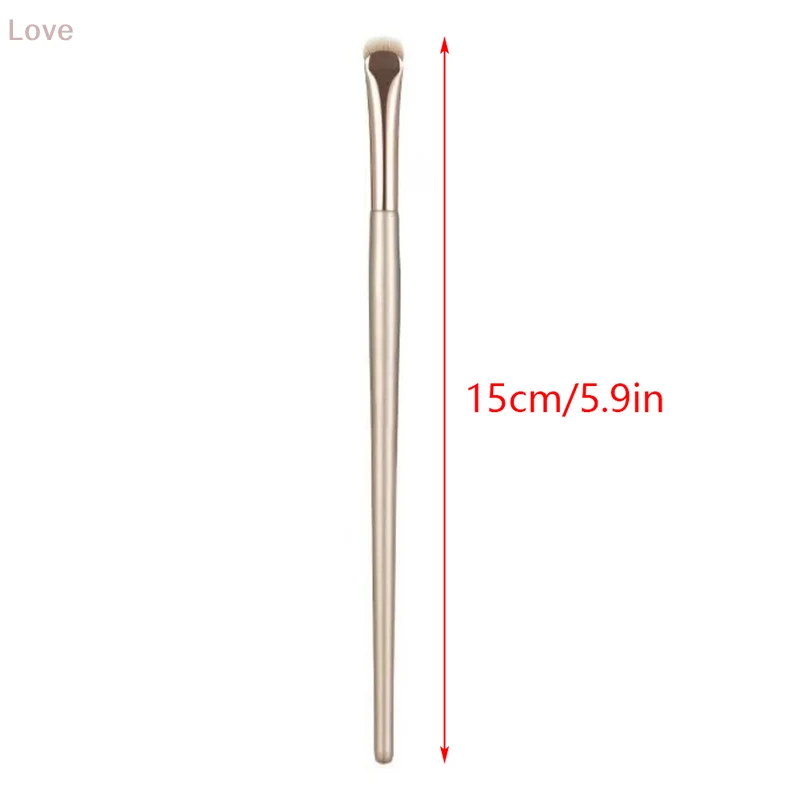 [L & P] 1 قطعة منحني العين اينر يشكلون فرش الدقة كحل فرشاة للمكياج الجفن حاد رقيقة صغيرة العين أدوات التجميل