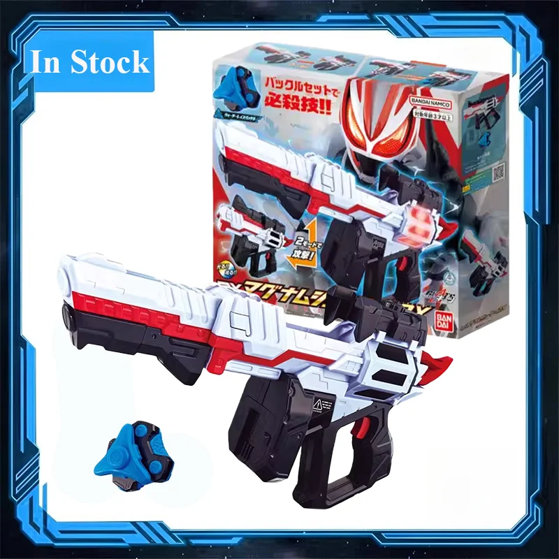 

Коллекционная модель игрушки Bandai Kamen Rider GEATS DX Magnum 40X Revolver Four Zero X с водяным пистолетом и набором аксессуаров, подарок для детей