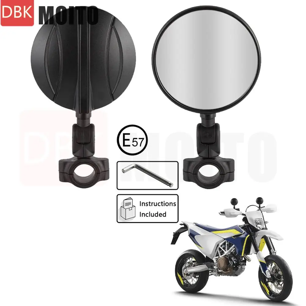 Rétroviseur de moto pour HUSQVARNA 701, pour KTM DUKE 690, pour GASGAS EC700, support de rétroviseur, accessoires