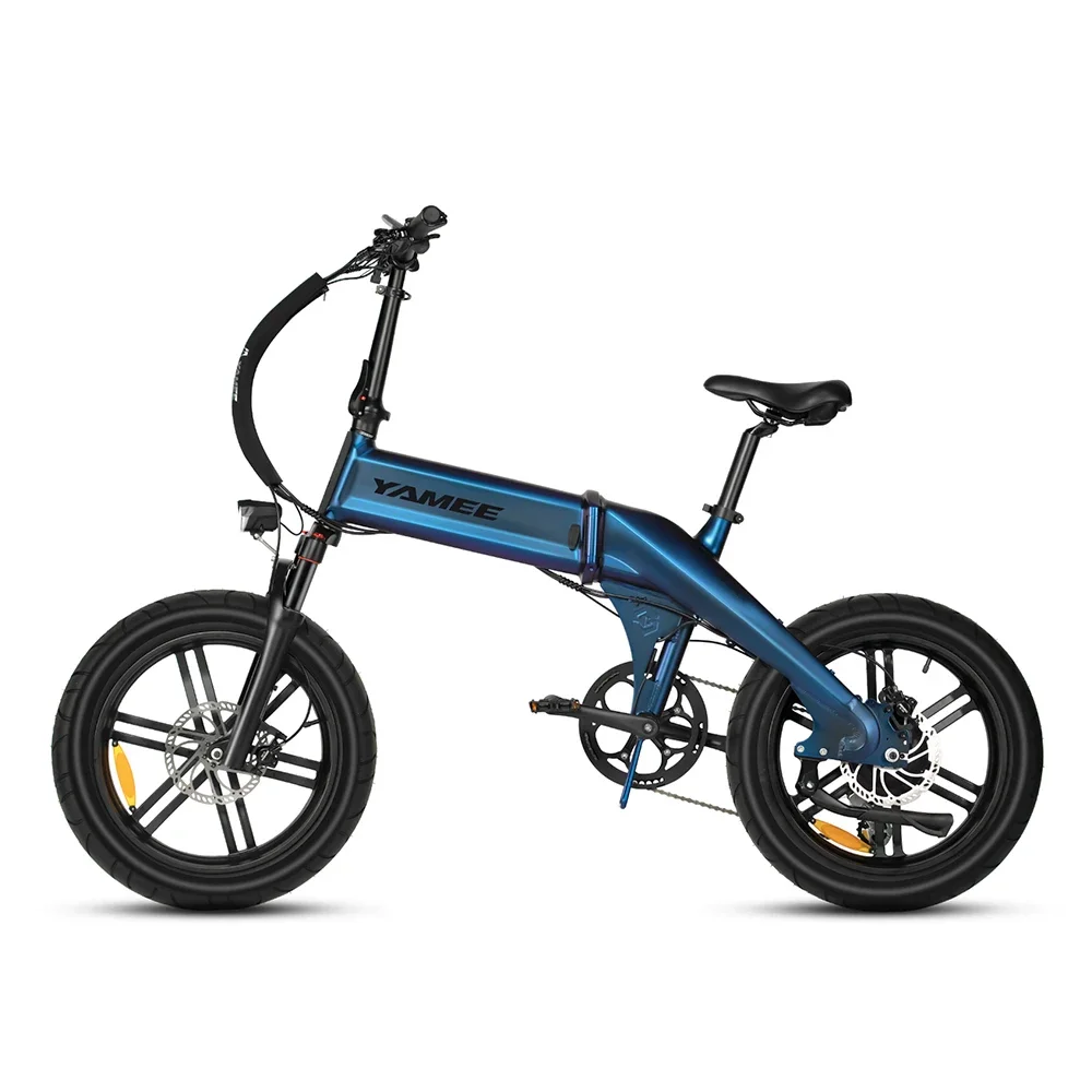 دراجة إلكترونية قابلة للطي للبالغين من YAMEE XL، دراجة جبلية إلكترونية بإطارات سميكة مقاس 20 بوصة، دراجة كهربائية ببطارية 750 وات 48 فولت 15 أمبير في الساعة #6