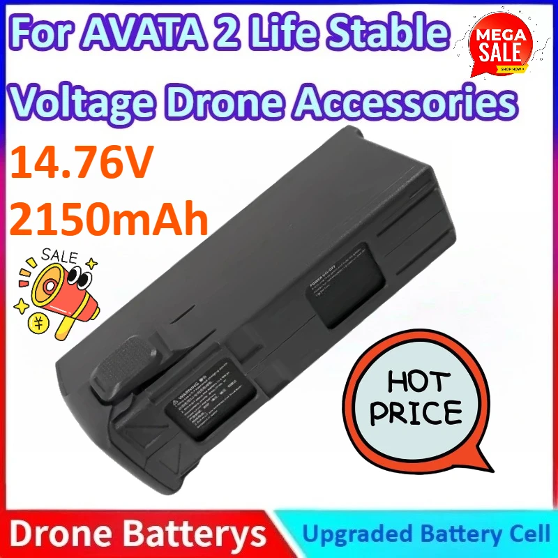 

2150mAh 31.7Wh 14.76V General-purpose Drone Long-lasting High-Quality Battery for AVATA 2 Life Stable Voltage Drone Accessories