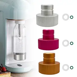 Adaptador de conversión de CO2 de aleación de aluminio, rosca de TR21-4 resistente, accesorios de conexión rápida para fabricantes de agua brillante, piezas de máquina de Soda