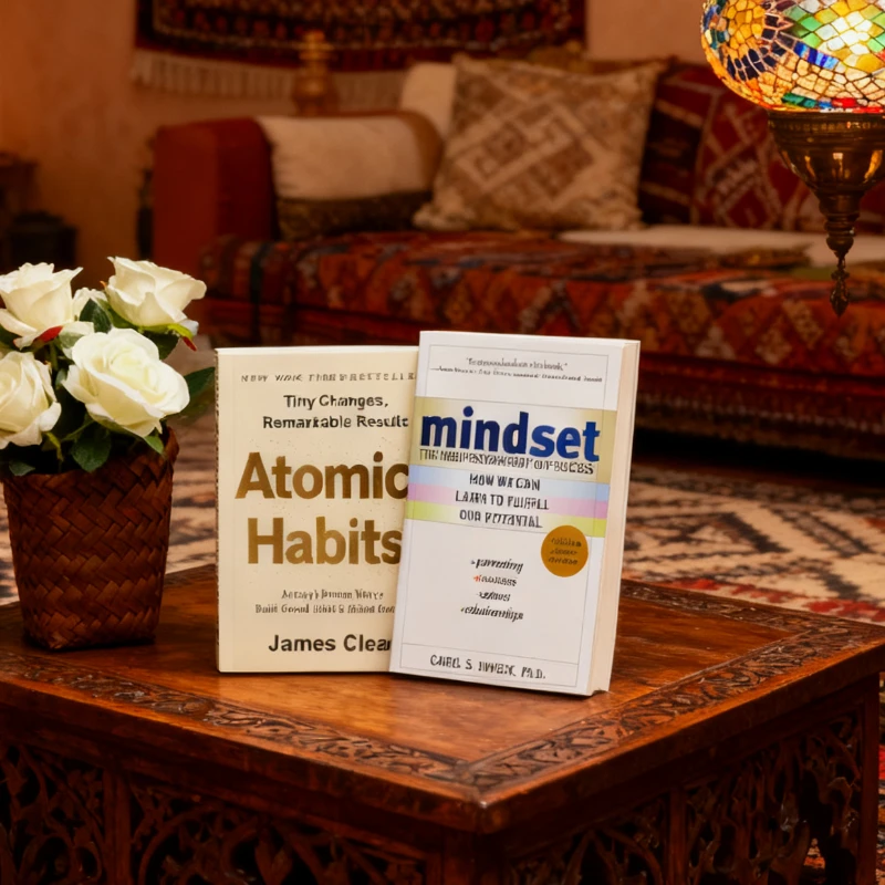 

《Атомные привычки》 + 《Манглинание》От Микроакций в Макро-Вержифы Полный рост Рамка Один вариантов рождественского подарка