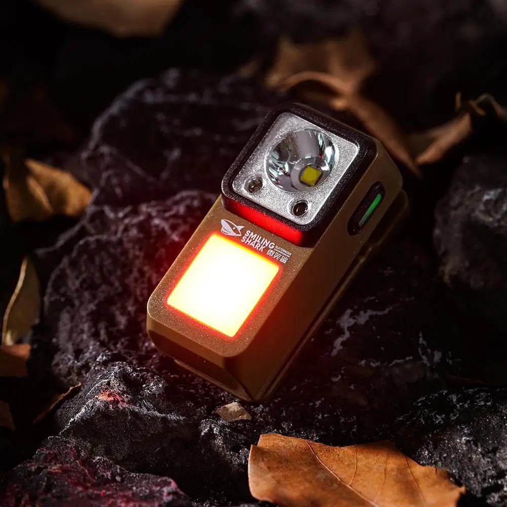 LED-Taschenlampe mit Magnetklemme für den Außenbereich, extrem lange Leuchtdauer, Arbeits- und Notfalllampe, wiederaufladbar, zum Anbringen, ideal zum Campen und Wandern. – Detail 20