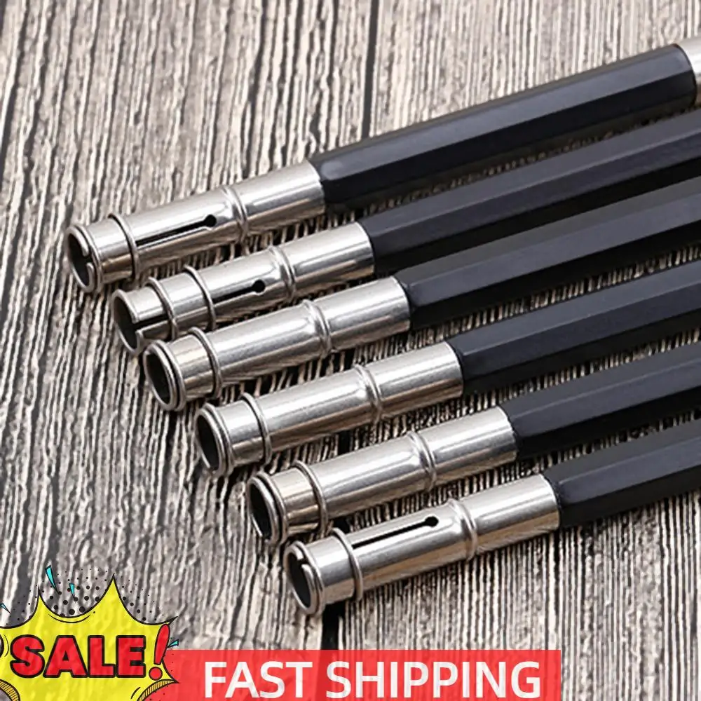 

Двуглавый удлинитель для карандашей, регулируемый удлинительный рукав для карандашей, практичный изысканный портативный инструмент для творческой живописи и рисования