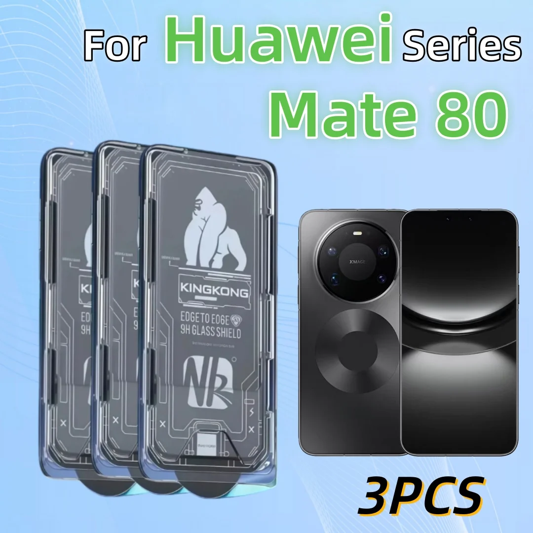 

3PCS For Huawei MATE 80 Pro Max 80 RS Mate80 Screen Protector Gadgets Accessories Glass Protections Protective