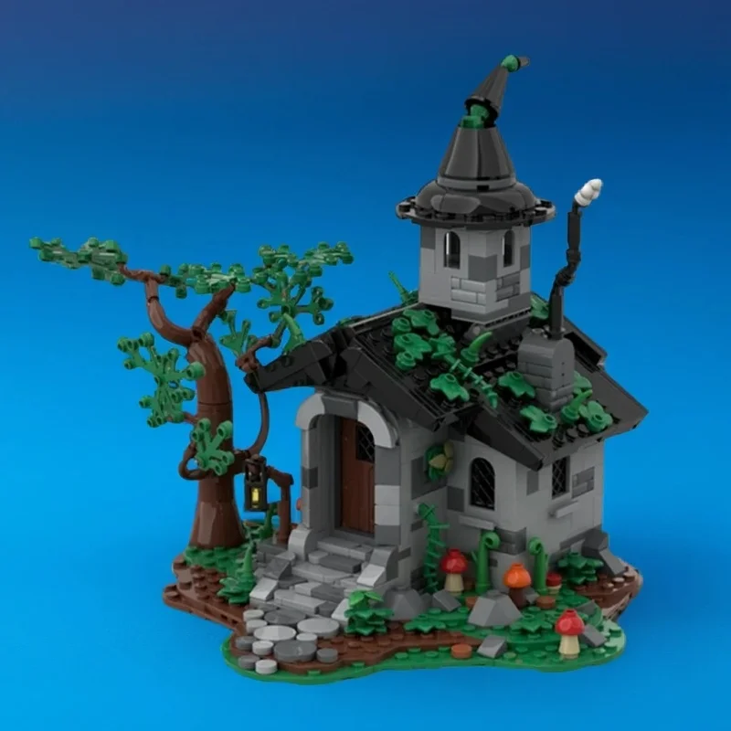 731pcs MOC Witch S House Model Building Blocks Construction Brick Assemble Birthday Kids Creative Education Christmas Gift Toys