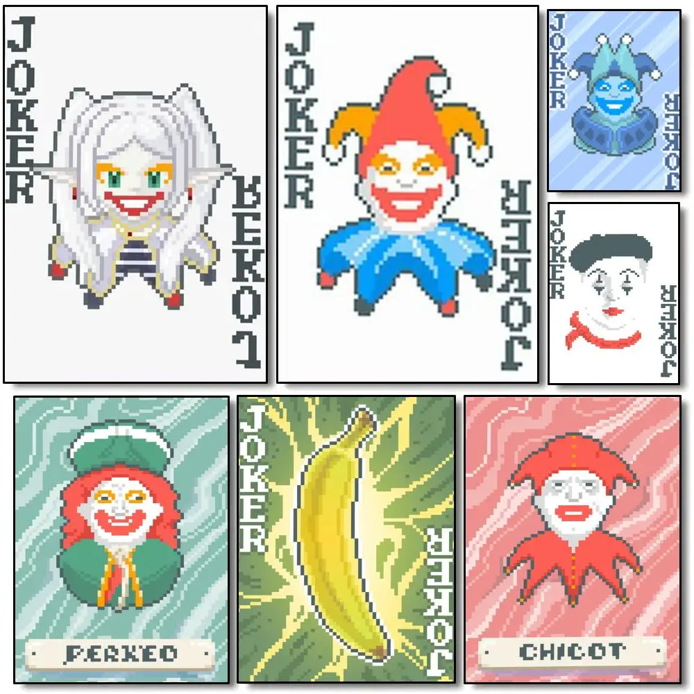 Game Joker B-Balatro retro card Poster Modern Minimalist Wall Art Prints for Bedroom Living Room Home Decor Interior Gift