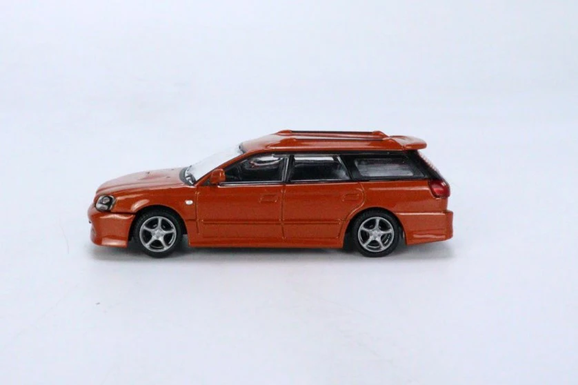 BM Creations-Coche de juguete de aleación fundido a presión, modelo de simulación para regalo de colección, Legacy Touring Wagon GT-B, 1:64, 2002