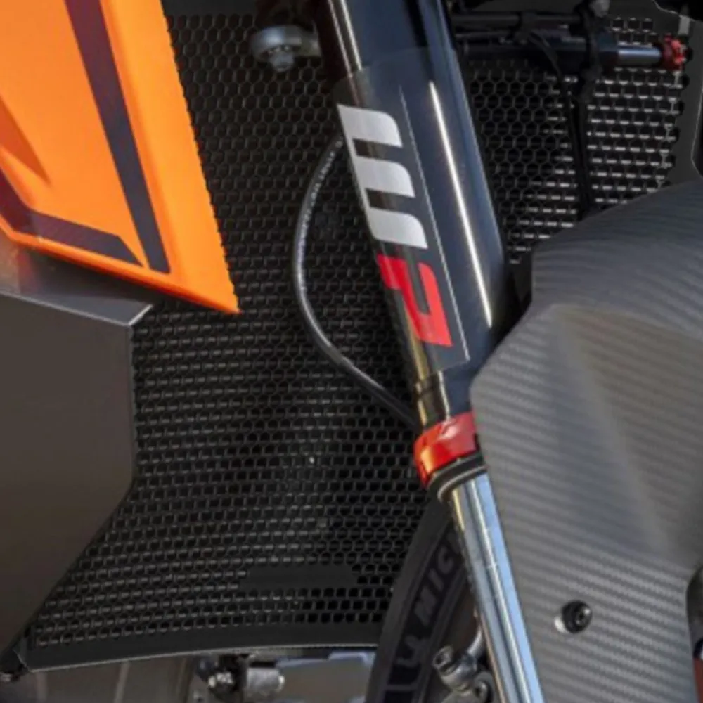 New Motorcycle Radiator Grille Guard Cover Protection Water Tank Shield FOR Duke 1390 2024 2025 R EVO 2026 Aluminium Accessories