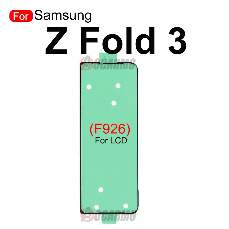 Samsung Galaxy z用の防水接着剤,交換用接着剤カバーf926 w22