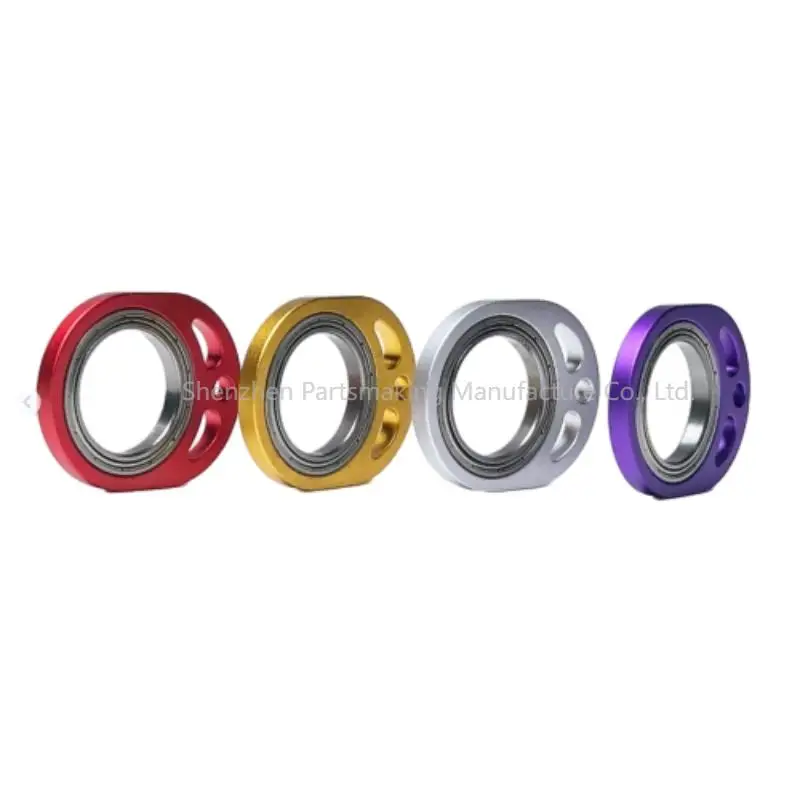 Parti in alluminio anodizzato ad altissima precisione 6061/7075